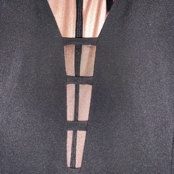 Bloomingdales Aqua Black Dress - Picture 4 of 5